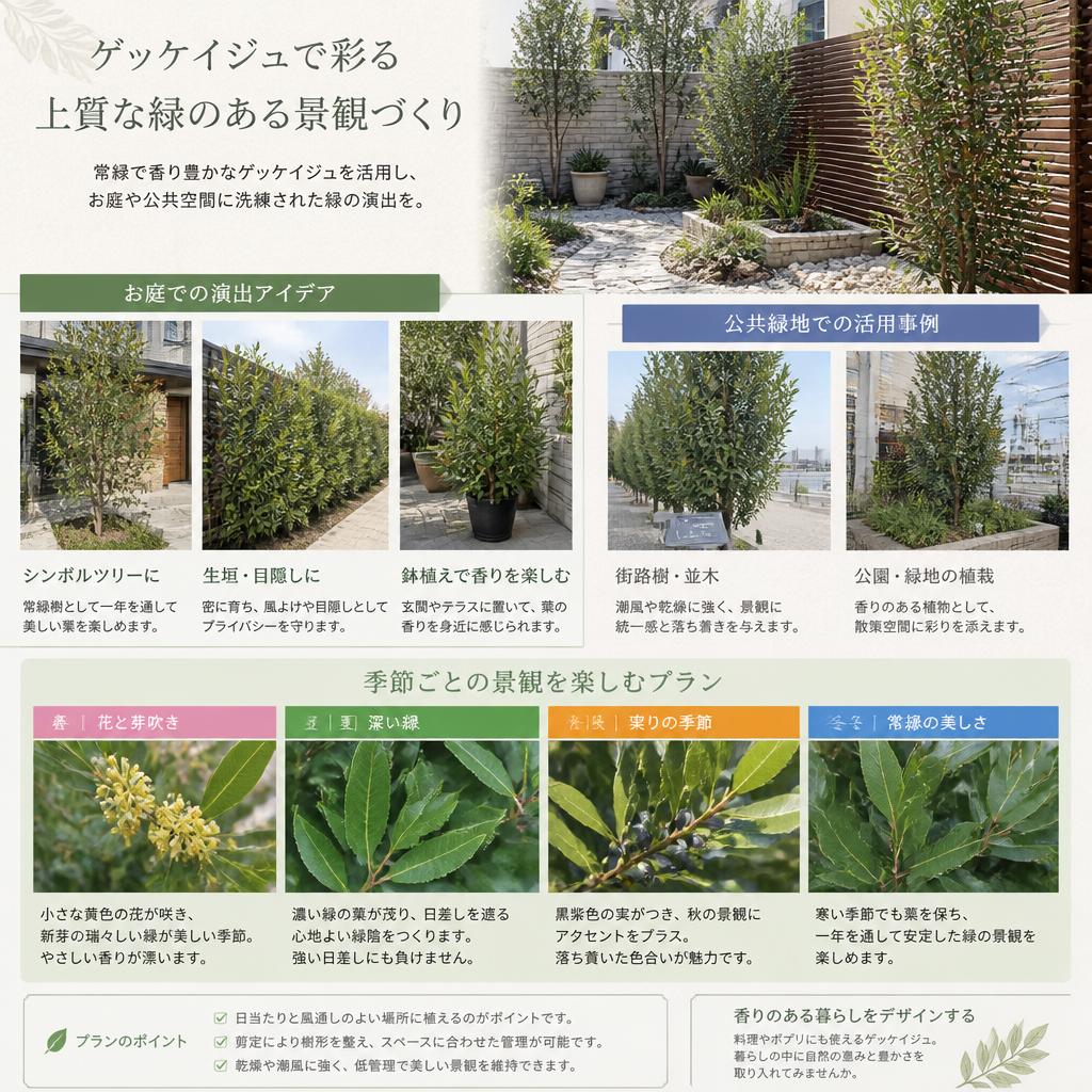 2. ゲッケイジュの利活用法