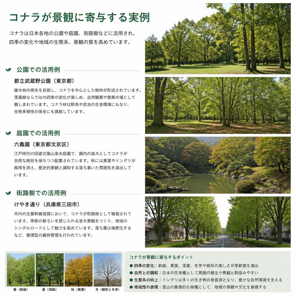 コナラの活用事例