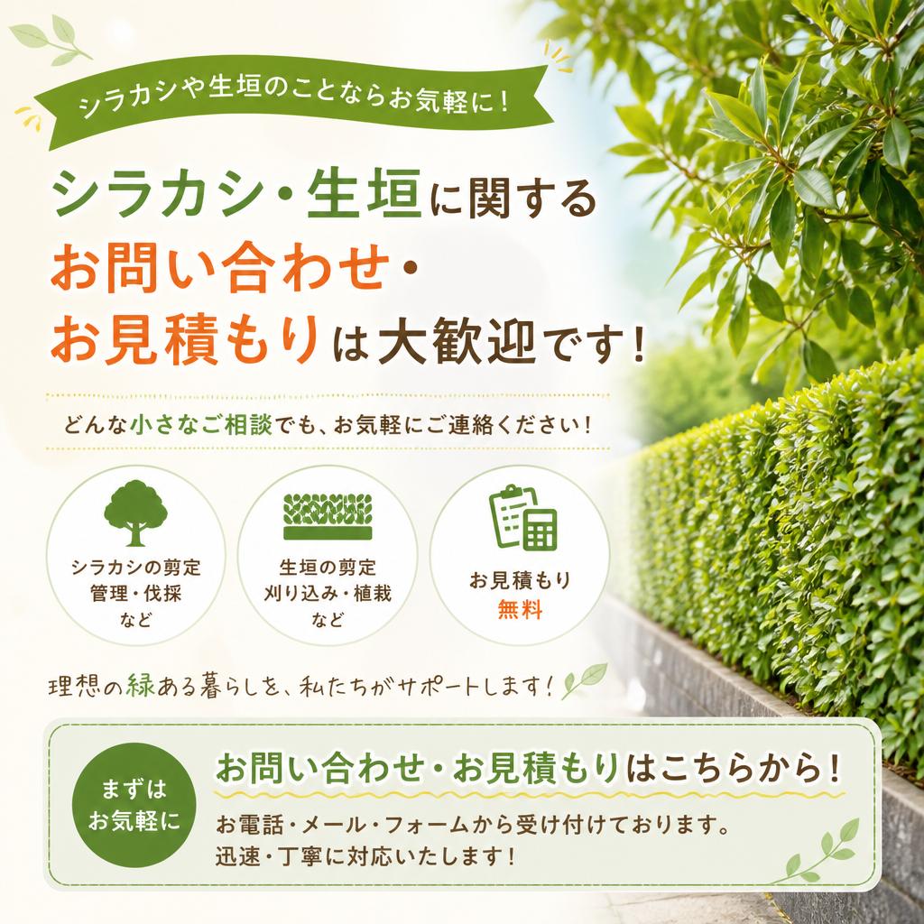 お気軽にお問い合わせください！