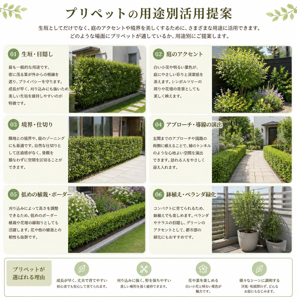 多様な用途と選び方