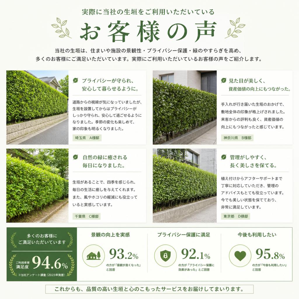 7. お客様の声