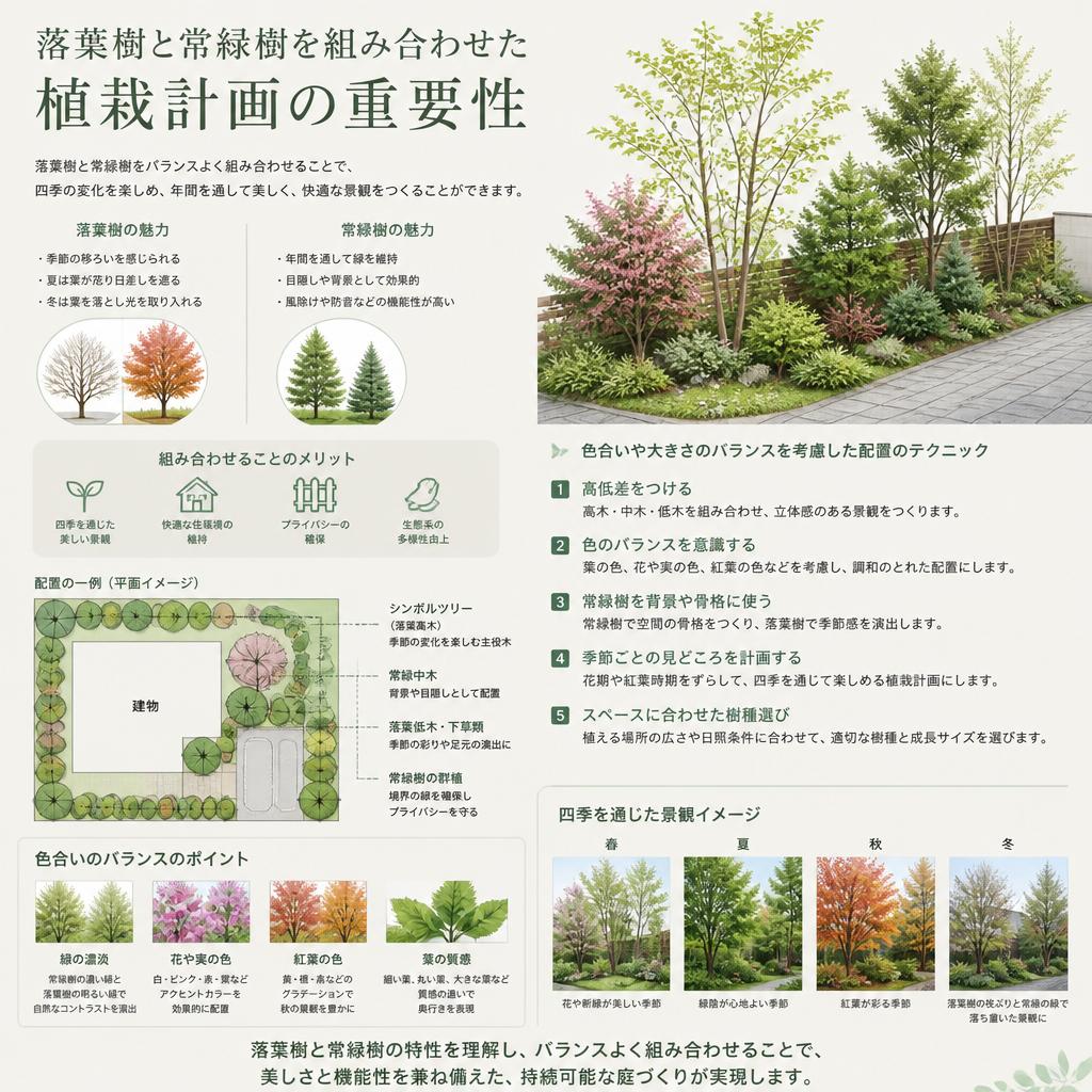 効果的な植栽計画
