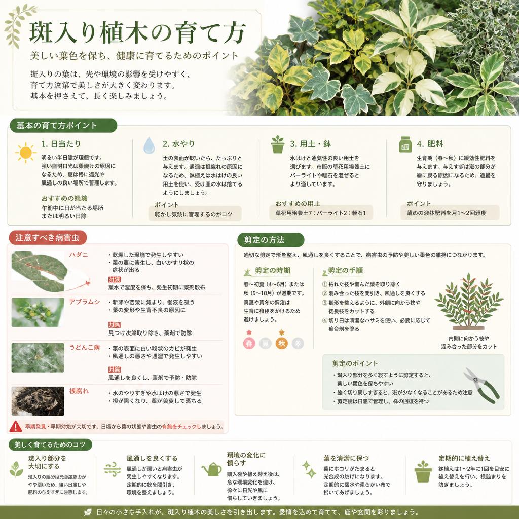 3. 美しい庭を作るための育て方ガイド