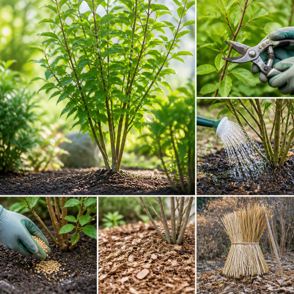 植木の育て方の基本